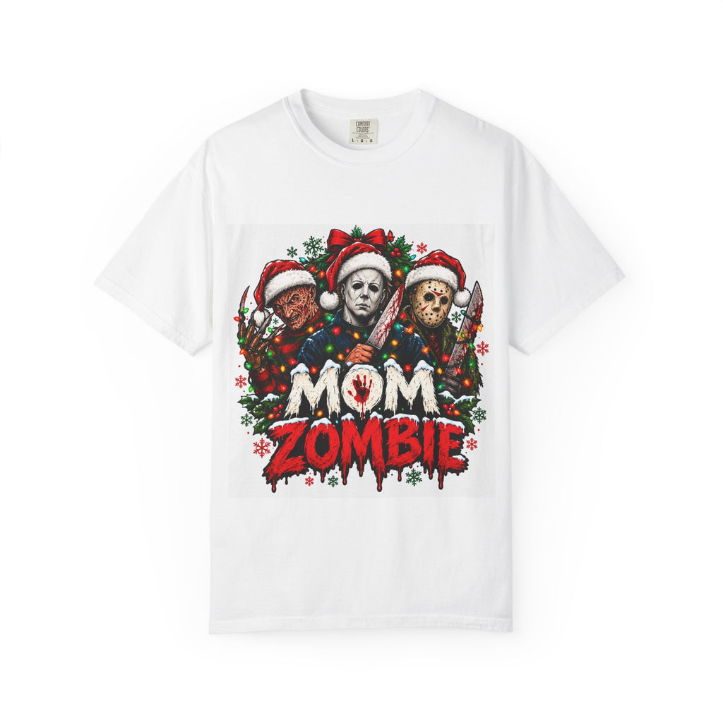 Mom Zombie Christmas T-Shirt