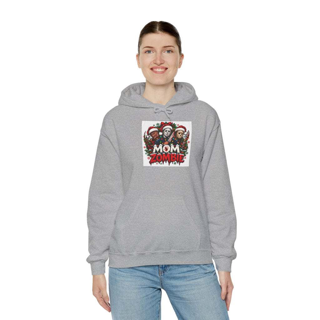 Mom Zombie Christmas Hoodie