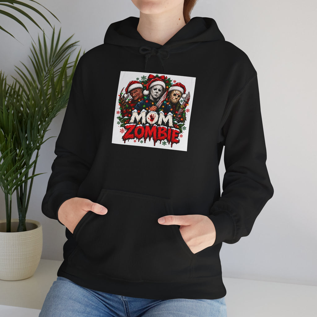 Mom Zombie Christmas Hoodie